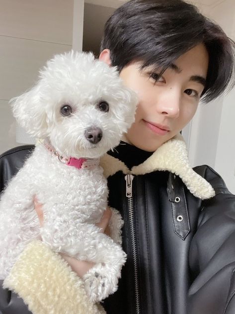 ENHYPEN Sunghoon selfie picture with his dog Gaeul • Taken from Enhypen’s Official Twitter Account (@ENHYPEN_members) • #kpop #enhypen #sunghoon #gaeul #dog #selfie #cute Kawaii, Han Hyo Joo, Park Bo Young, Pop Idol, Sung Hoon, Twitter Update, Kpop Guys, Kpop Boy, Extended Play