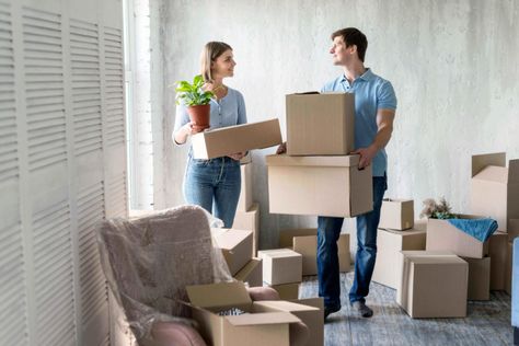 Essential Tips For Moving Across The Country | Earth Relocation Couple House, Moving Across Country, Move House, Junk Removal Service, House Move, House Shifting, Best Movers, Professional Movers, Moving Long Distance