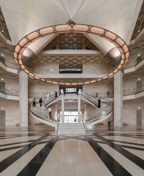 New Photos of the Museum of Islamic Art in Doha Islamic Art Museum, Museum Of Islamic Art, I M Pei, Light Inspiration, Mosque Design, Art Plan, Glass Curtain Wall, Classic Office, Islamic Design