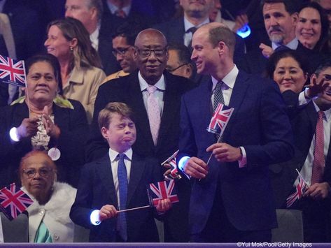 It’s Royal Repeats for Coronation Concert at Windsor Castle – What Kate Wore Powder Blue Outfit, Prince Georges, Prince William Et Kate, Hugh Bonneville, Prins William, George Alexander Louis, Paloma Faith, Pictures Of Prince, Photos Of Prince