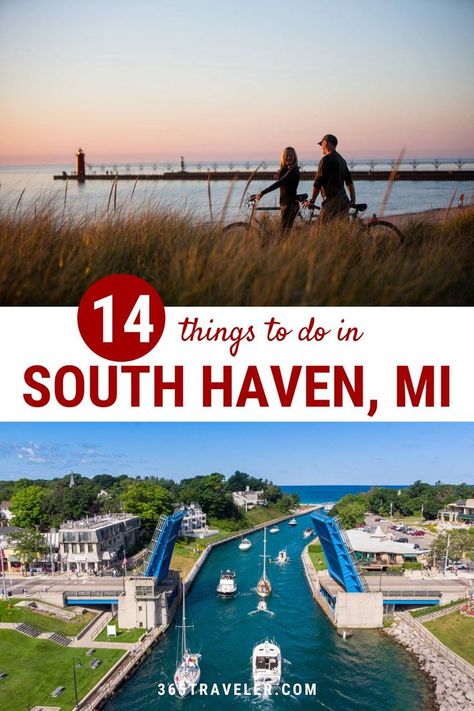 Traverse City Wineries, Michigan Beach Towns, Michigan Summer Vacation, Girls Trip Destinations, Michigan Travel Destinations, St Joseph Michigan, South Haven Michigan, Michigan Nature, South Haven Mi