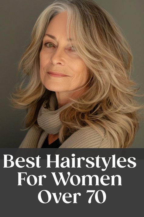 Best Hairstyles for Women Over 70: Woman with long wavy gray hair and a scarf. Hair For 80 Year Old Women, Hair Over 70 Older Women, 70 Yr Old Hairstyles, Haircuts For Women Over 70 Simple, Hairstyles For Women Over 70 Classy, 70 Year Old Hairstyles, Hairstyle Aesthetic Short, Short Hairstyle Anime, Short Hairstyle Androgynous