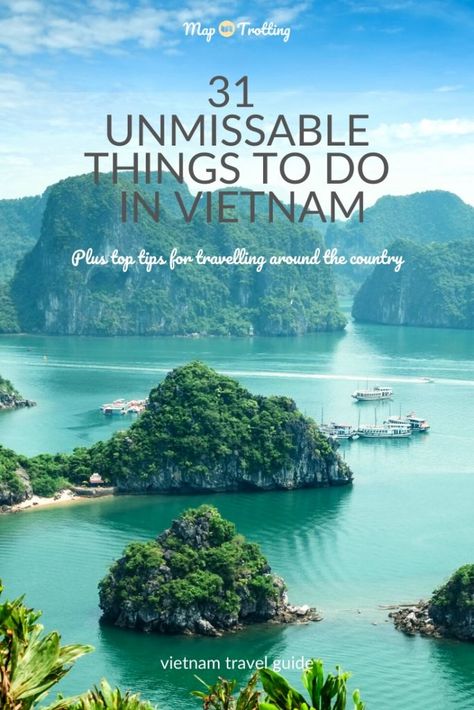 Find out what there is to see and do in Vietnam and how to get around with this helpful travel guide. #vietnamtraveltips #thingstodoinvietnam #whattodoinvietnam #vietnamtravel #seasia