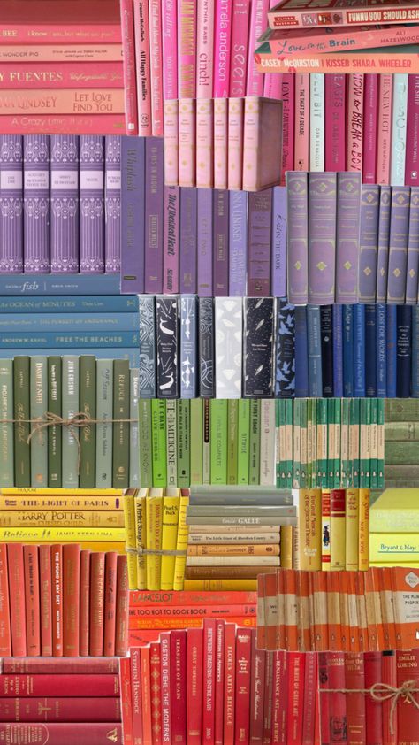 #bookish #books #booksaesthetic #rainbow Books, Rainbow Books, Color Coding, Your Aesthetic, Connect With People, Creative Energy, Coding, Rainbow, Energy