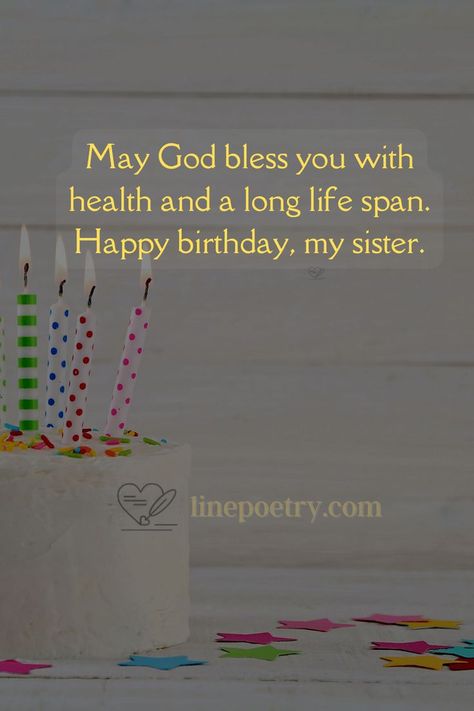 bless birthday wishes for sister: there are the top blessing birthday wishes for sister simple in english with images to download & copy text 🎉: 150+ heart touching bless birthday wishes for sister - linepoetry.com #birthdaywishesforsister #sisterbirthdaywishes #wishes #birthdaywishes #linepoetry.com Simple Birthday Wishes For Sister, Choti Sister Birthday Wishes, Bless Birthday Wishes, Happy Birthday Wishes For Sister Funny, Birthday Wishes For Sister Unique Birthday Wishes For Sister, Sister Birthday Wishes Messages, Little Sister Birthday Wishes, Birthday Text For Sister, Birthday Wishes For My Sister