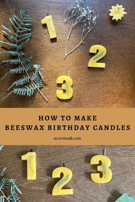 These handmade beeswax birthday candles are so special, and are the perfect keepsake to remember your child’s birthday. Diy Birthday Candles, Waldorf Birthday Party, Creating Traditions, Waldorf Birthday Ring, Birthday Candles Diy, Waldorf Birthday Crown, First Birthday Candle, Beeswax Birthday Candles, Waldorf Birthday