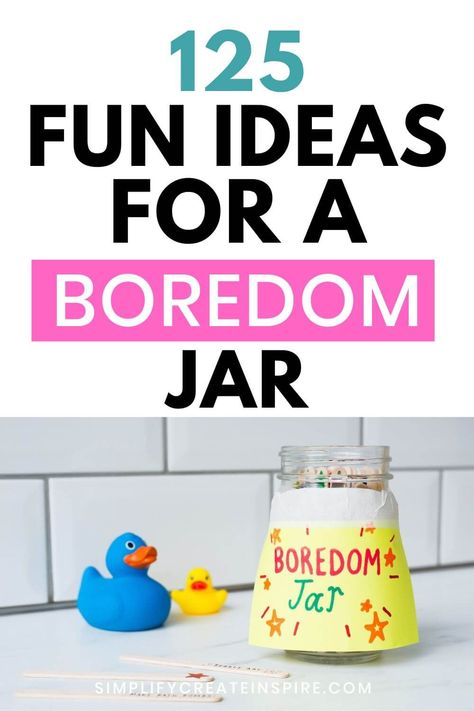 Bored Jar Ideas For Kids, Activity Jar Ideas, Bored Jar Ideas, Jar Activities, I'm Bored Jar, Bored List, Solo Activities, Activity Jar, Therapist Humor