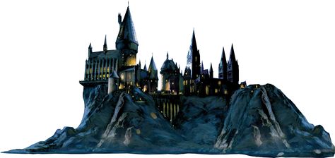 Harry Potter Posters, Hogwarts Castle Silhouette, Castle Png, Harry Potter Castle, Hogwarts Harry Potter, Harry Potter Hogwarts Castle, Png Polyvore, Castle Painting, Harry Potter Poster