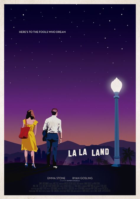 POSTER LA LA LAND! My first fan art on Illusitrator c: I love La La Land, and I really enjoyed making this. Lala Land Fanart, La La Land Alternative Poster, Lalaland Movie Poster, Lala Land Poster Art, La La Land Poster Art, La La Land Aesthetic Poster, La La Land Poster Vintage, La La Land Painting Ideas, Lala Land Movie Poster