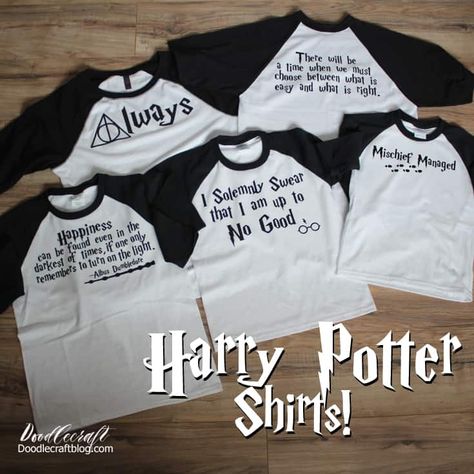 25+ Harry Potter Projects to Make With Your Cricut - Housewife Eclectic Disney Shirts Family, Funny Harry Potter Shirts, Harry Potter Classes, Heat Transfer Vinyl Shirts, Potter Shirt, Funny Disney Shirts, Class Shirt, Harry Potter Shirts, Diy Disney Shirts