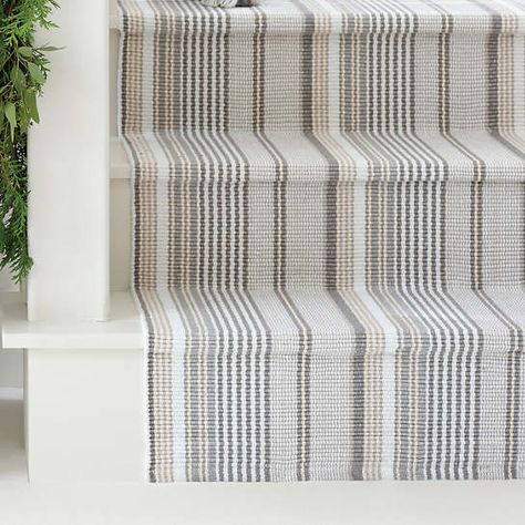 The Best Runner Rugs for Your Staircase Neutral Area Rug, Staircase Runner, Neutral Area Rugs, Dash And Albert Rugs, Stair Case, Runner Carpet, Rug Designs, Garage Makeover, Dash And Albert