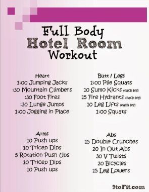 Apartment Workout, Hotel Room Workout, Room Workout, Hotel Workout, Vacation Workout, Plie Squats, Holiday Workout, Hotel Gym, Travel Workout