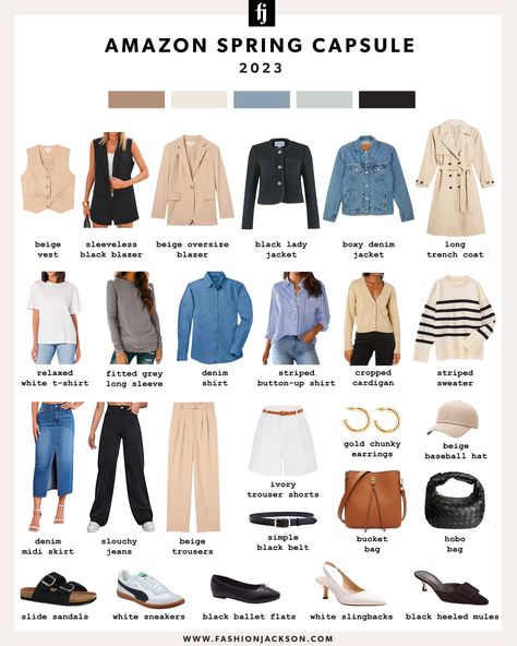 Spring Summer Capsule 2023, Spring Summer Work Outfits 2023, Summer Work Capsule Wardrobe 2023, Capsule Wardrobe 2023 Spring, Capsule Wardrobe Amazon, Summer Capsule Wardrobe 2023, Spring Capsule Wardrobe 2023, Closet Minimalista, Capsule 2023