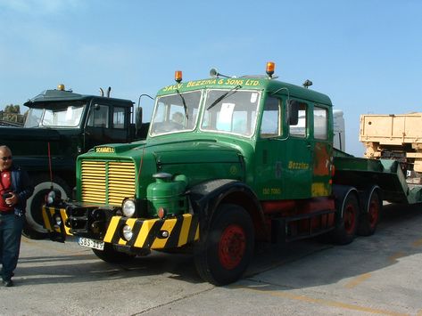 https://flic.kr/p/8TURkZ | SBS 119 | Scammell Contractor (ex-Pickfords M5234, SJD801F) Malta Truck Rally 2009 Trucks, Travel, Scammell Trucks, Malta, Vehicles