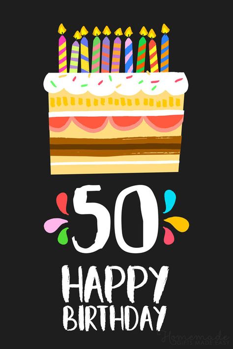 Happy 50th Birthday images | Happy 50th Birthday! Birthday Hashtags, Happy 50th Birthday Wishes, Happy Birthday Hand Lettering, Happy Birthday Candles Cake, 50th Birthday Wishes, Happy Birthday Card Design, Cake Stock, Happy 80th Birthday, Happy Birthday Text