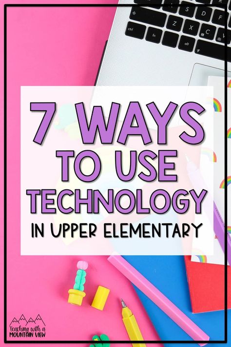 Technology Lessons, Teacher Technology Tools, Inferencing Activities, Elementary Technology, Technology In The Classroom, Teachers Toolbox, Classroom Management Tool, Math Manipulatives, Teaching Technology