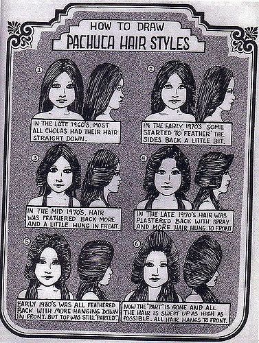 Pachuca Hair Styles | A How-To Guide | Franc Fernandez | Flickr Pachuca Hairstyles, Chicano Hairstyles, Chicana Hairstyles, Chola Costume, Chola Girl, Chicano Love, Chola Style, Estilo Cholo, Chicana Style