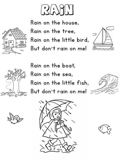 English Poems For Children, Short English Poems, Poem For Kindergarten, Simple Poems For Kids, Short Rhyming Poems, Short Poems For Kids, Fall Poems, Rhyming Poems For Kids, Autumn Poem