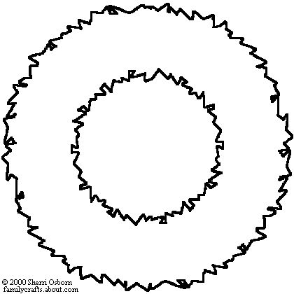 Related image Natal, Molde, Christmas Wreath Coloring Pages, Wreath Coloring Pages, Wreath Template, Plain Wreaths, Wreath Printable, Christmas Tree Coloring Page, Wreath Drawing