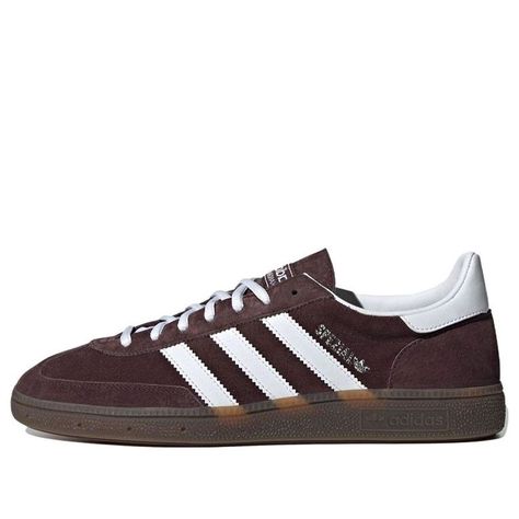 Adidas Original Handball Spezial 'Shadow Brown Gum' IF8914 Handball, Brown Adidas Spezial, Brown Spezial Adidas, Adidas Spezial Brown, Brown Adidas Shoes, Adidas Originals Outfit, Brown Adidas, Sneakerhead Room, Shoes Inspo