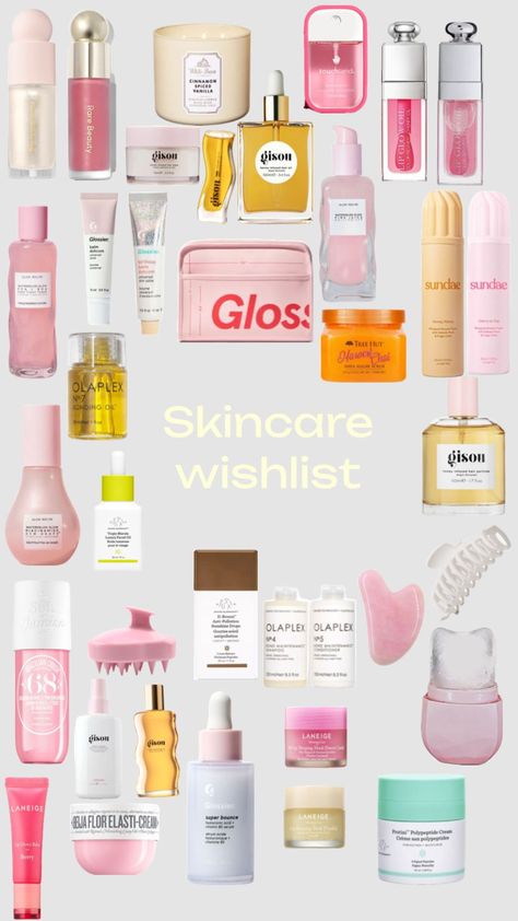 Preppy Whish List, Birthday Whish List, Preppy Birthday Present Ideas, Wishlist Essentials, Whish List Ideas, Preppy Wish List, Wish List Aesthetic, Bday Wish List, No7 Skincare