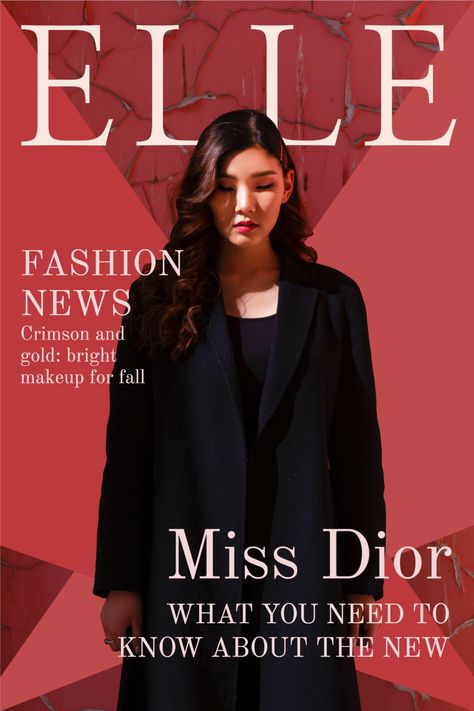 Magazine Dress Fashion, Fashion Magazines Covers, Article Cover Page Design, Best Magazine Covers Design, Magazine Cover Instagram Post, Fashion Magazine Design Cover, Fashion Magazine Typography Design, Cover Magazine Fashion, Magazine Fashion Cover