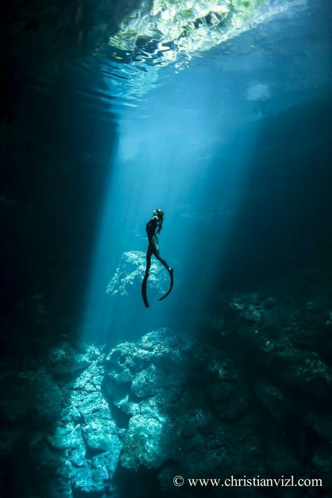 Cave Diving, Waves Of Life, Scuba Diving Quotes, Skin Diving, Scuba Diving Photography, Underwater Pictures, Deep Sea Diving, Under The Water, Scuba Diving Gear