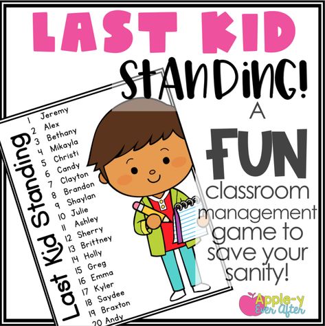 Study Last Minute, Positive Classroom Management, Classroom Management Elementary, Teaching Classroom Management, Substitute Teaching, Class List, Management Games, Responsive Classroom, Classroom Procedures