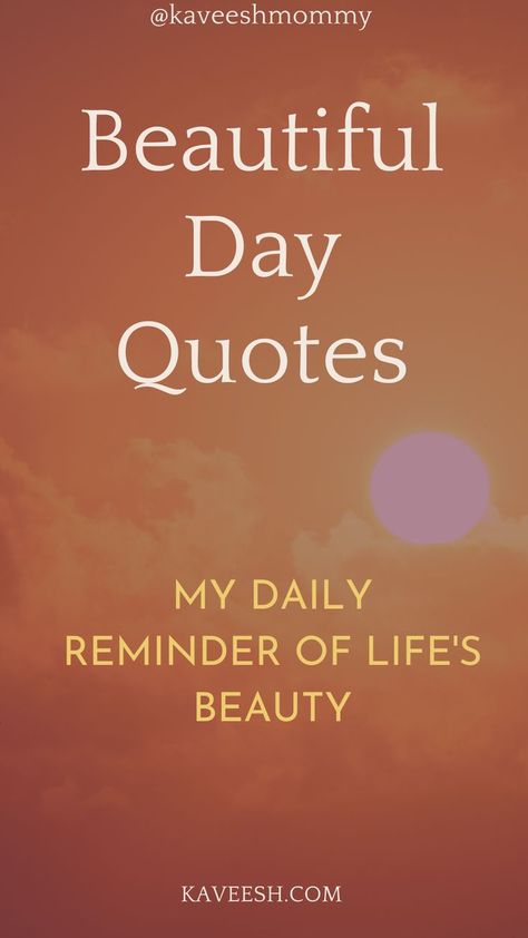 Quotes about beautiful days
Inspirational quotes for a better day
Finding joy in everyday life
Positive vibes quotes
Uplifting happiness quotes
Enjoying the beauty of life
Daily inspiration and motivation
Sunshine and smiles quotes
Quotes for a brighter tomorrow
Gratitude for each day Enjoy Each Day Quotes, Quotes For The Day Inspirational, Enjoy The Day Quotes Happiness, Pretty Day Quotes, Make Life Beautiful Quotes, Embrace The Day Quotes, Wishing You A Beautiful Day Quotes, How Is Your Day Going Quotes, Lovely Day Quotes Inspiration