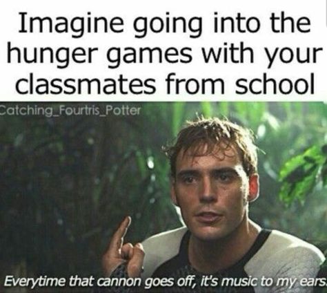 The Hunger Games, Hunger Games Jokes, Hunger Games Memes, Hunger Games Quotes, Hunger Games Fandom, Jenifer Lawrence, Hunger Games Humor, Hunger Games Trilogy, Book Memes