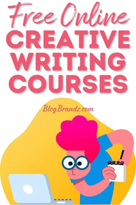 Creative Writing Exercises Writers, Free Writing Courses Online, Free Creative Writing Courses, Entrepreneur Skills, Writing For Beginners, Tips For Writers, Creative Writing Worksheets, Author Tips, Writing Course