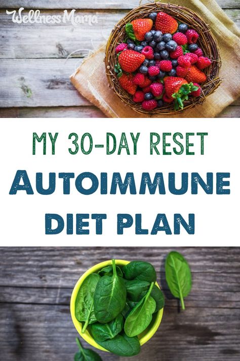 I used this 30-day reset autoimmune diet plan to help manage my Hashimotos Thyroiditis and get my autoimmune disease into remission. Autoimmune Diet Plan, Autoimmune Protocol Diet, Autoimmune Paleo Diet, Autoimmune Diet, Wellness Mama, Anti Dieting, Ketogenic Diet Plan, Elimination Diet, Diet Vegetarian