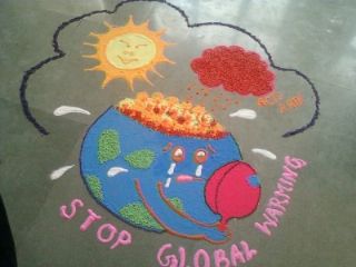 rangoli depicting global warming issue Colorful Rangoli, Rangoli Patterns, Meaningful Pictures, Best English Songs, English Songs, Colorful Rangoli Designs, Rangoli Design, Vintage Christmas Cards, Rangoli Designs