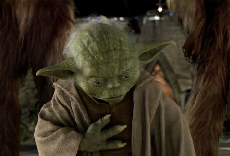 Yoda sensing the execution of thousands of Jedi from Order 66. George Lucas Star Wars, Jedi Master Yoda, Order 66, Star Wars Watch, Master Yoda, Babylon 5, Sith Lord, My Face When, Jedi Master