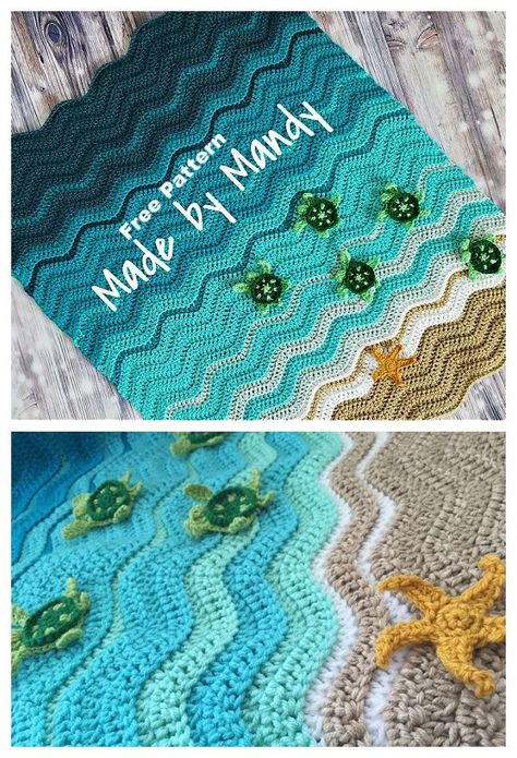 Baby Sea Turtle Blanket Free Crochet Patterns Baby Sea Turtle Crochet Blanket, Amigurumi Patterns, Ocean Blanket Crochet Pattern, Sea Life Crochet Blanket, Baby Sea Turtle Blanket Crochet Pattern Free, Crochet Blanket Animal, Ocean Waves Crochet Pattern, Turtle Blanket Crochet Free Pattern, Crochet Blanket Beach