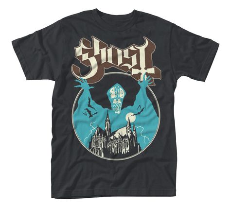 BITCRUNCHER MEDIA - OFFICIALLY LICENSED GARMENTS Ghost Opus Eponymous Meliora Prequelle Popestar Official Tee T-Shirt Mens Item Description Mens/Unisex officially licensed garment. Chest sizes are as follows: Small (37"), Medium (39"), Large (42"), Extra Large (45"), XXL (51") and XXXL (53"). These garments are professionally produced, printed and cured to ensure the design looks fantastic and lasts through more than 100 washes, ensuring your garment will last and look great throughout its lifet Opus Eponymous, Ghost Banda, Ghost Tshirt, Quick Costumes, Ghost Band, Mens Items, Ghost Shirt, Cheap T Shirts, Band Shirts