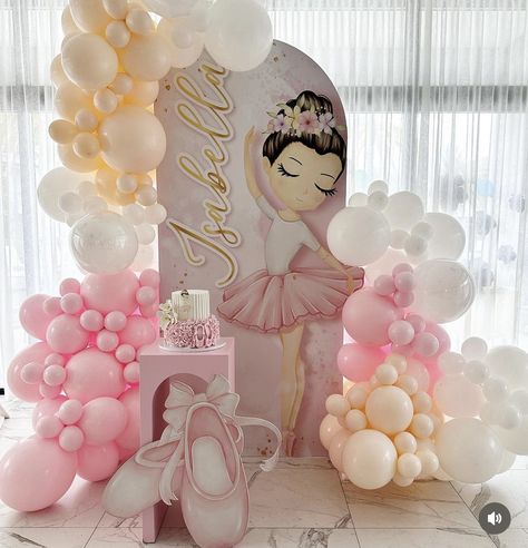 Ballerinas Birthday Party Ideas, Ballerina Birthday Backdrop, Ballerina Decorations Party, Ballerina Theme Baby Shower Ideas, Ballerina 1st Birthday Party, Ballerina First Birthday Party, Ballerina Baby Shower Ideas, Tutu Cute 2nd Birthday Party, Ballerina Backdrop