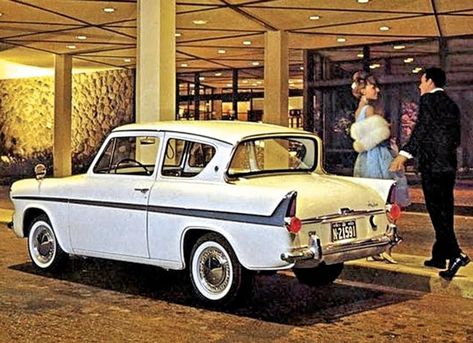 Anglo Ford Anglia | Hemmings Ford Anglia, Its Fine, Cars Uk, British Sports Cars, Classic Mercedes, Ford Cars, Ford Classic Cars, Old Fords, Car Advertising