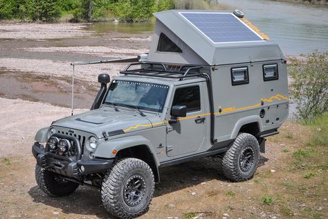 Wrangler Camping, Jeep Wrangler Camper, Jeep Wrangler Camping, Aev Jeep, American Expedition Vehicles, Jeep Camping, Mercedes Benz Unimog, Adventure Campers, Expedition Truck