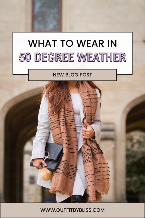 Fifty Degree Weather Outfit, Mid 50 Degree Weather Outfit, 55 Degree Weather Outfit Fall, 15 Degree Celcius Weather Outfit, What To Wear 50 Degree Weather, 50 Degree Weather Outfit Fall Work, Outfit For 50 Degree Weather, 50 Degree Weather Outfit Fall Casual, What To Wear In 50 Degree Weather