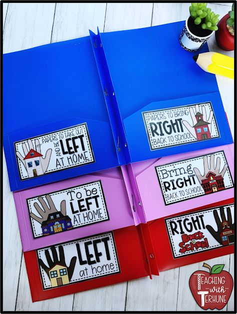 Classroom Folder Labels, Math Folders First Grade, I Can Statements Display 1st Grade, Left At Home Right Back To School Labels, Keep At Home Return To School Labels, Home Folders Ideas, Folder Storage Classroom, Shared Classroom Supplies Organization, Folder Labels For School