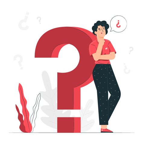 Questions concept illustration | Free Vector #Freepik #freevector #people #question #question-mark #mark Business Illustration, People Illustrations, Question Icon, Free Printable Stickers, Flat Design Illustration, Free Vector Illustration, Concept Illustration, Motion Design Animation, People Illustration