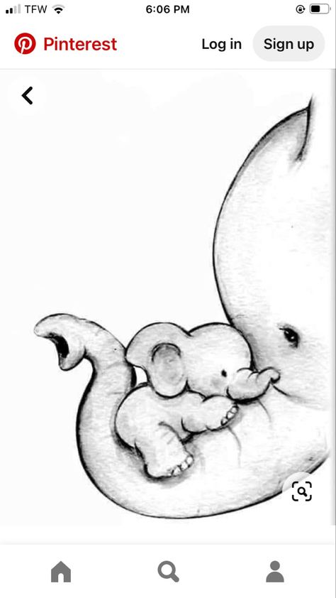 Baby Elephant Drawing, Baby Animal Drawings, Elephant Drawing, Desen Anime, Baby Drawing, Cute Easy Drawings, Pencil Art Drawings, Book Art Drawings, Simple Doodles