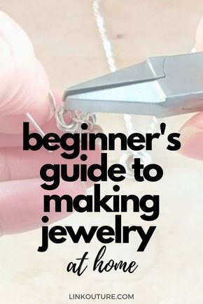 Silversmith For Beginners, Make Bead Necklace, What Do You Need To Start Making Jewelry, Step By Step Jewelry Making, Beaded Jewelry For Beginners, How To Bead Jewelry, How To Get Started Making Jewelry, Free Wire Jewelry Making Tutorials, How To Diy Jewelry