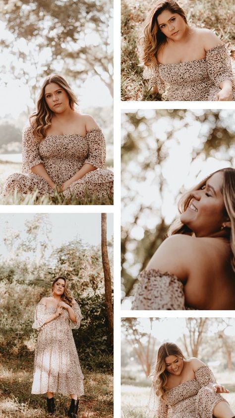 #plus_size Plus Size Woman Photoshoot Poses, Curvy Portrait Photo Shoot, Plus Size Dress Photoshoot, Outdoor Photoshoot Ideas Plus Size, Plus Size Field Photoshoot, Bigger Woman Photoshoot, Photography Poses For Plus Size Women Outdoors, Plus Size Spring Photoshoot, Photoshoot Ideas Curvy Model Outdoor