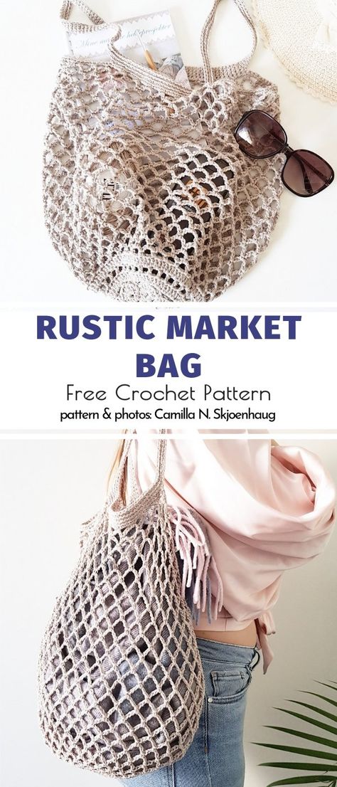 Crochet Market Bags Free Patterns Amigurumi Patterns, Quick Market Bag Crochet, Crochet Market Bags, Bag Free Crochet Pattern, Crochet Market, Crochet Bag Pattern Free, Baby Crochet Patterns Free, Bag Pattern Free, Easy Crochet Patterns Free