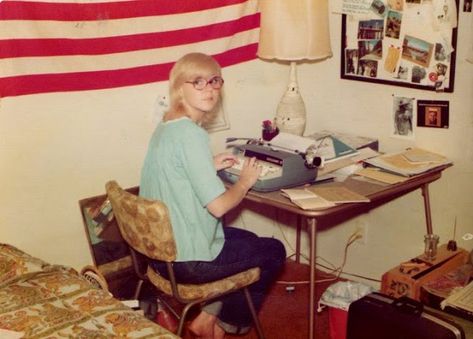 That time I wanted to pass myself off as Joyce Carol Oates #TBT Home Décor, Writing, Joyce Carol Oates, Writing Life, Throwback Thursday, Kotatsu Table, Quick Saves, Home Decor