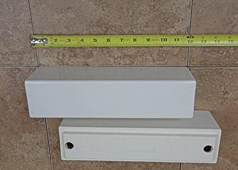 Modern 12" Ceramic Shampoo Shelf Tile – DirectNine - United Kingdom Shampoo Niche, Recessed Shower Shelf, Bath Shelves, Shower Makeover, Block Shelf, Recessed Toilet Paper Holder, Decor Paintings, Adjustable Shower Head, Shower Shelf