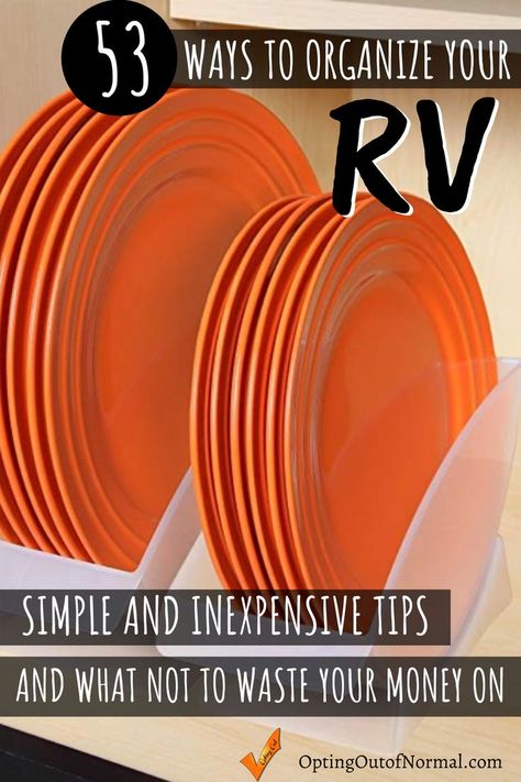 Rv Hacks Travel Trailers, Astuces Camping-car, Travel Trailer Organization, Travel Trailer Living, Trailer Organization, Ideas For Organizing, Camper Trailer Remodel, Camper Organization, Rv Camping Tips