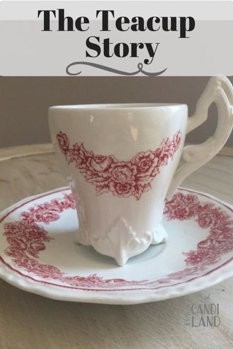 The Teacup Story based on the scripture of Jer 18:6b. Value, worth, created for a purpose, special, overcomer, powerful, genuine, faith, Author Unknown Teacup Story, Tea Sayings, Storybook Costumes, Cup Story, Scripture Tea, Hp Sauce, Afternoon Tea Recipes, Tea Quotes, Tea Party Food